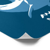 Schwimmen mit Dolphins Lovina Bali Poster (Ecke)