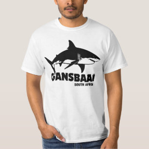 Schwimmen mit großen weißen Haien - Gansbaai Tauch T-Shirt