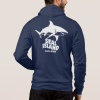 Schwimmen mit großen, weißen Haien - Siegel Island