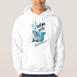 schwimmen mit Haien Hoodie