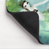 Schwimmen mit Lachs Mousepad (Ecke)