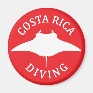 Schwimmen mit Manta Ray - Costa Rica Tauchen Magnet