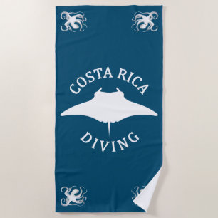 Schwimmen mit Manta Ray - Costa Rica Tauchen Strandtuch