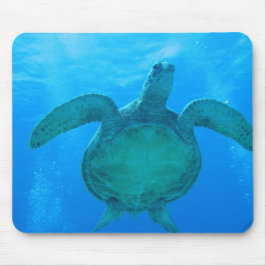 Schwimmen mit Meeresschildkröten in Hawaii 1 Mousepad