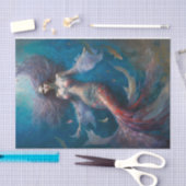 Schwimmen mit mir seidenpapier (Handwerk)