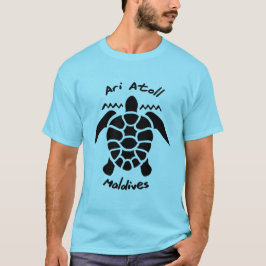 Schwimmen mit Schildkröten auf den Malediven auf d T-Shirt