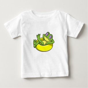 Schwimmen mit Schwimmen Baby T-shirt