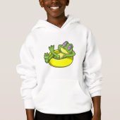 Schwimmen mit Schwimmen Hoodie (Vorderseite)