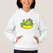 Schwimmen mit Schwimmen Hoodie (Vorderseite)