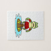 Schwimmen mit Schwimmen Puzzle (Horizontal)