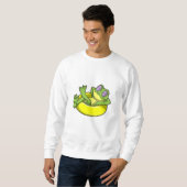 Schwimmen mit Schwimmen Sweatshirt (Vorne ganz)