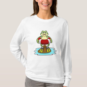 Schwimmen mit Schwimmen T-Shirt