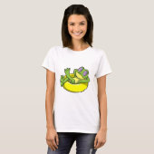 Schwimmen mit Schwimmen T-Shirt (Vorne ganz)