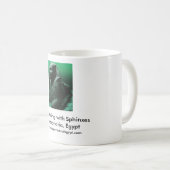 Schwimmen mit Sphinxen Kaffeetasse (VorderseiteRechts)