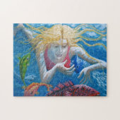 Schwimmen mit tropischen Fischen Puzzle (Horizontal)