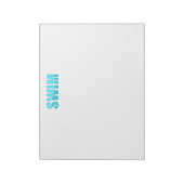 schwimmen notizblock (Rotiert)