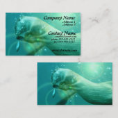 Schwimmen-Otter-Visitenkarte Visitenkarte (Vorne/Hinten)