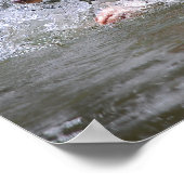 Schwimmen Poster (Ecke)