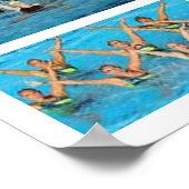 Schwimmen Poster (Ecke)