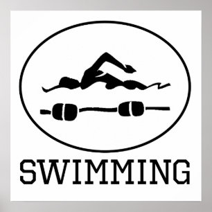 Schwimmen Poster
