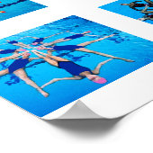 Schwimmen Poster (Ecke)