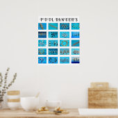 Schwimmen Poster (Küche)