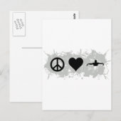 Schwimmen Postkarte (Vorne/Hinten)