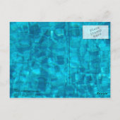 schwimmen postkarte (Rückseite)