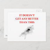 SCHWIMMEN POSTKARTE (Vorne/Hinten)