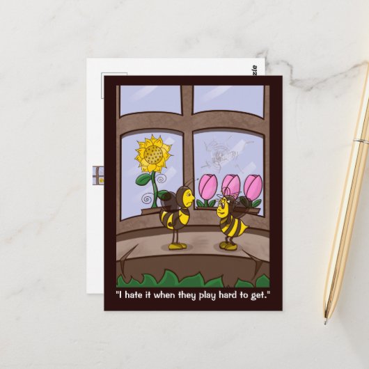 Schwimmen Postkarte (Vorderseite/Rückseite Beispiel)