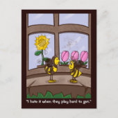 Schwimmen Postkarte (Vorderseite)