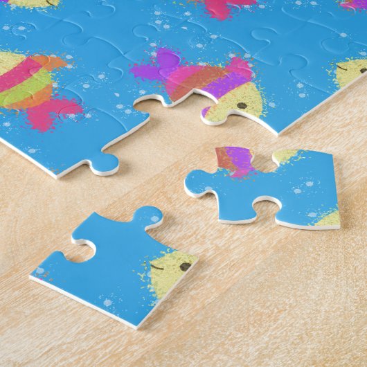 Schwimmen Puzzle (Seite)