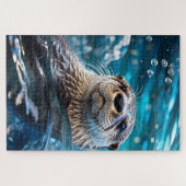 Schwimmen Puzzle (Horizontal)