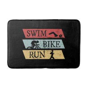 Schwimmen Radfahren Laufen Triathlon Badematte