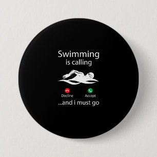 Schwimmen ruft Rückgang akzeptieren und ich muss g Button