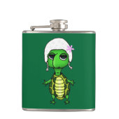 Schwimmen-Schildkröte Flachmann (Vorderseite)