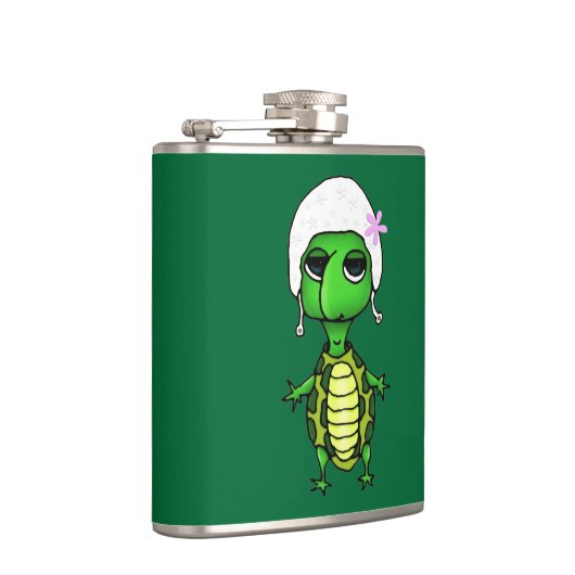 Schwimmen-Schildkröte Flachmann (Rechts)