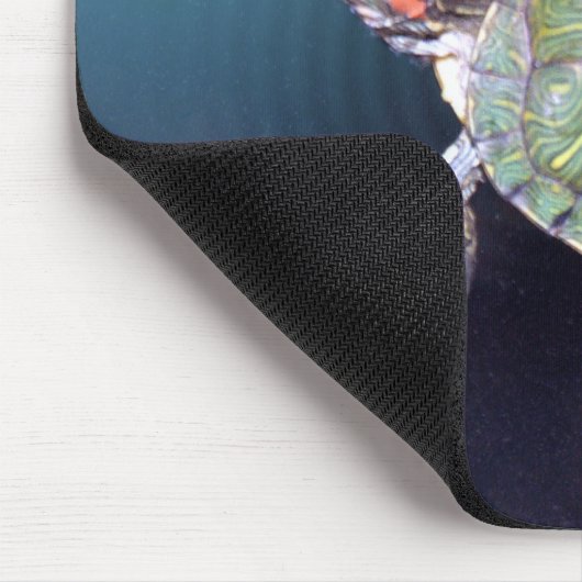 Schwimmen-Schildkröte Mousepad (Ecke)