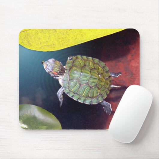 Schwimmen-Schildkröte Mousepad (Mit Mouse)