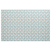 Schwimmen-Schildkröte-Muster-Weiß Stoff (Yard (91,4 cm))