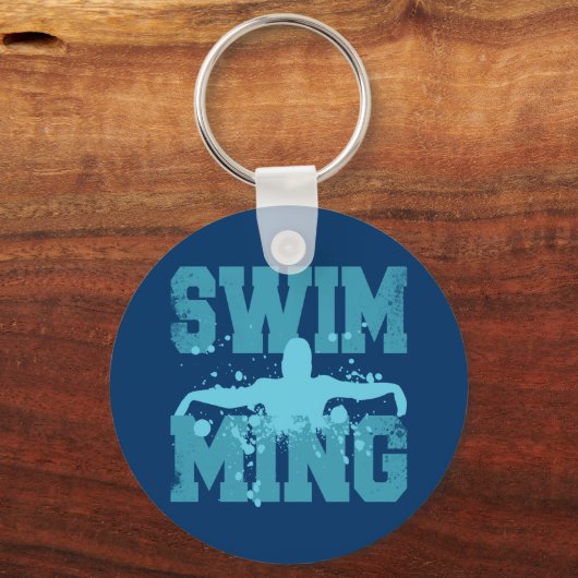 SCHWIMMEN SCHLÜSSELANHÄNGER (Vorderseite)