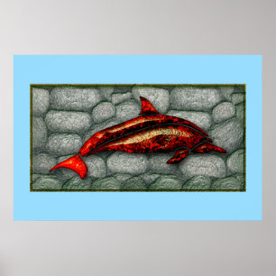 Schwimmen schnell und frei poster