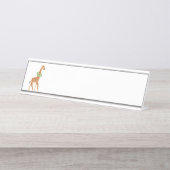 Schwimmen Schreibtischnamensplakette (Vorderseite )