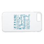 Schwimmen-Schwester Case-Mate iPhone Hülle (Rückseite (Horizontal))