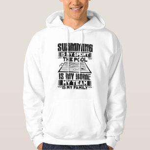 Schwimmen Schwimm Geschenk Hoodie