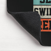 Schwimmen Schwimmer Geschenk Mousepad (Ecke)
