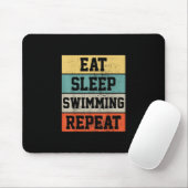 Schwimmen Schwimmer Geschenk Mousepad (Mit Mouse)