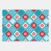 Schwimmen Schwimmer Urlaubsgeschenk Geschenkpapier Set (Vorderseite 2)