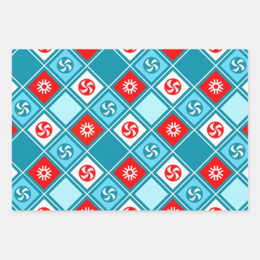 Schwimmen Schwimmer Urlaubsgeschenk Geschenkpapier Set (Vorderseite 2)