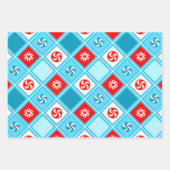 Schwimmen Schwimmer Urlaubsgeschenk Geschenkpapier Set (Vorderseite 2)